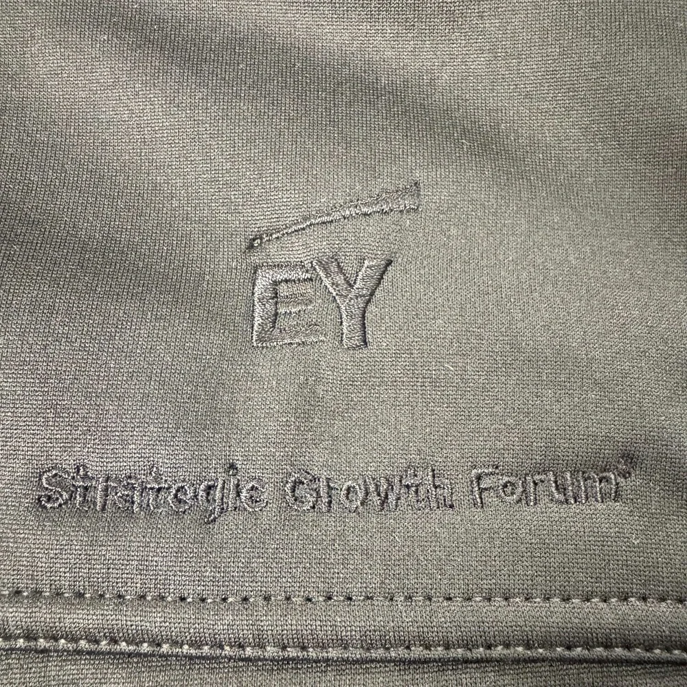 The North Face Black Fleece Full‎ Zip Vest EY Strategic Growth Forum Size XL